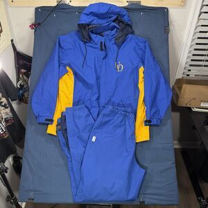 Boathouse Goretex University Of Delaware Lined Windbreaker & Pants SET Large